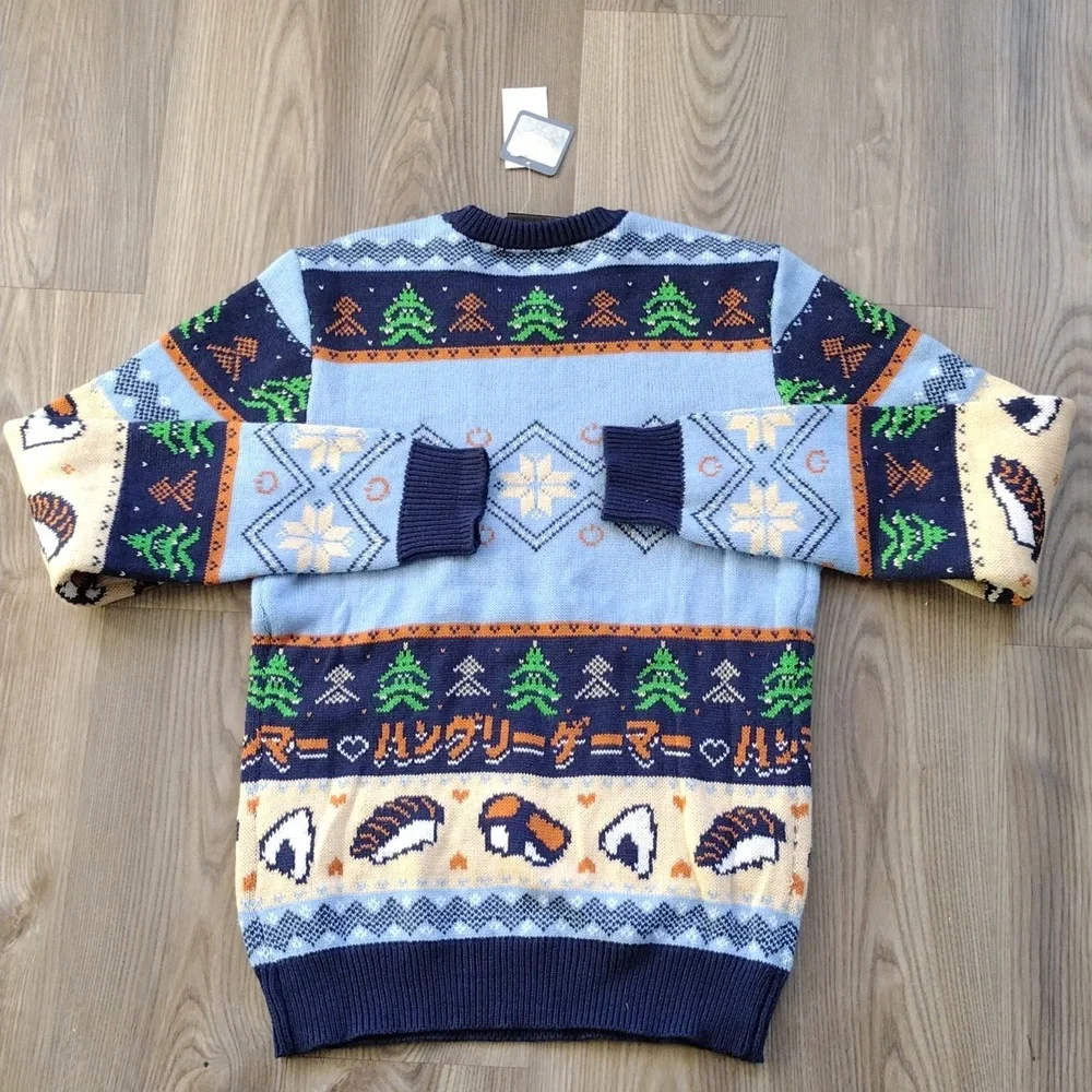 Hungry Gamer Holiday Christmas Sweater Geeknet Size Small NWT - Picture 10 of 10